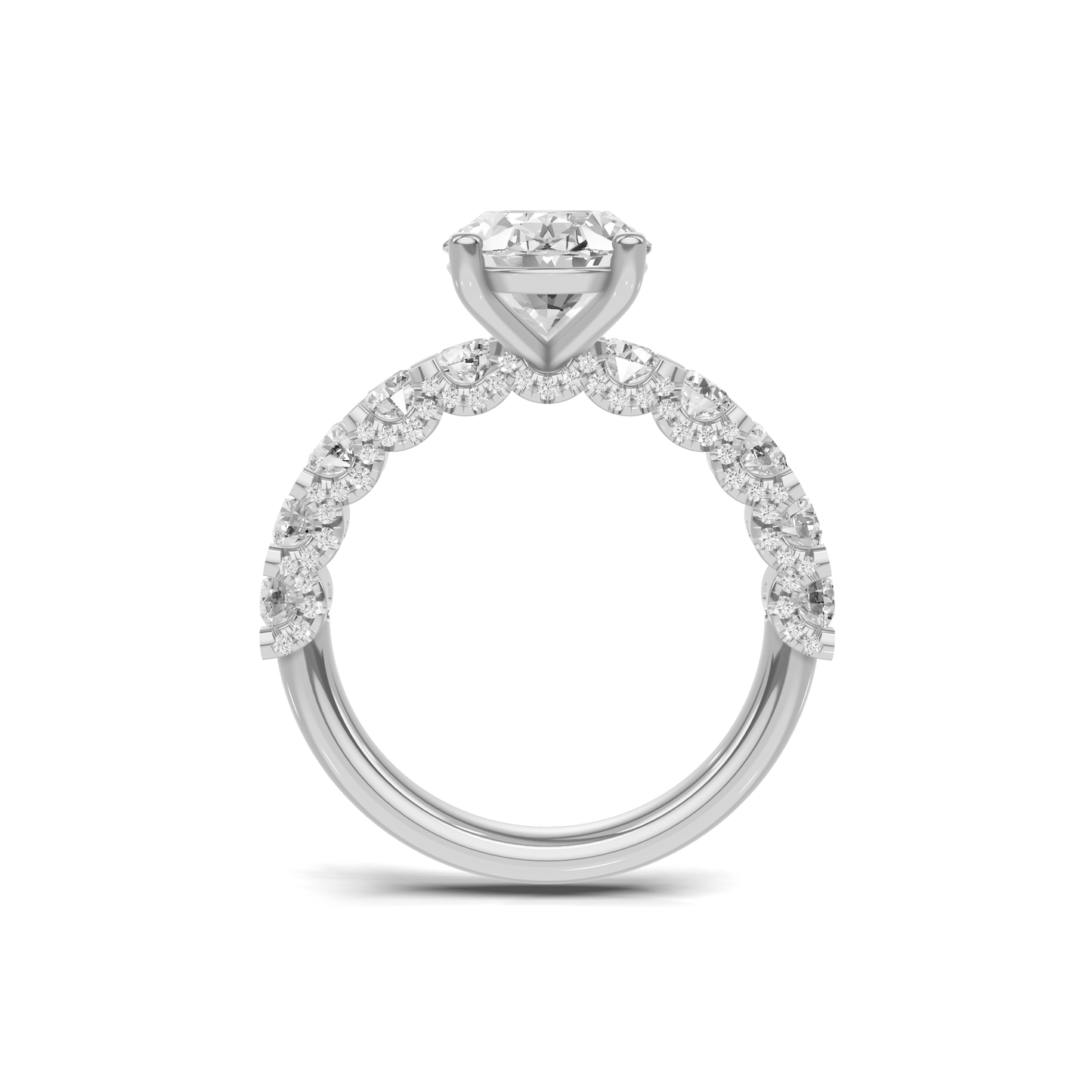 Dazzling Pave Accented Ring