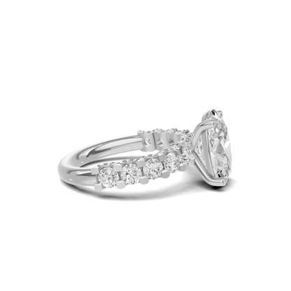 Dazzling Pave Accented Ring