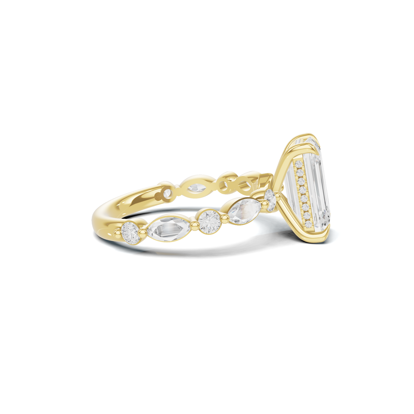 Detailed Statement Ring