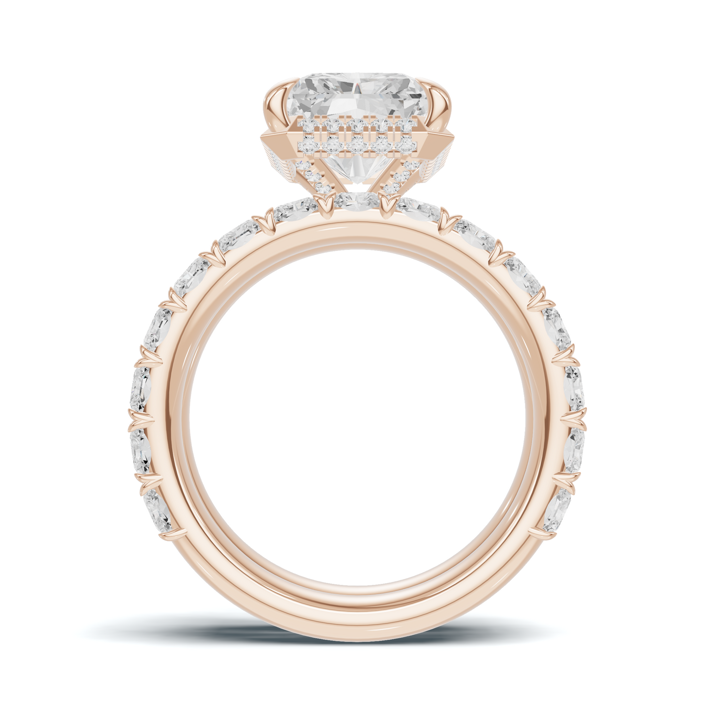 Double Band Stack Ring