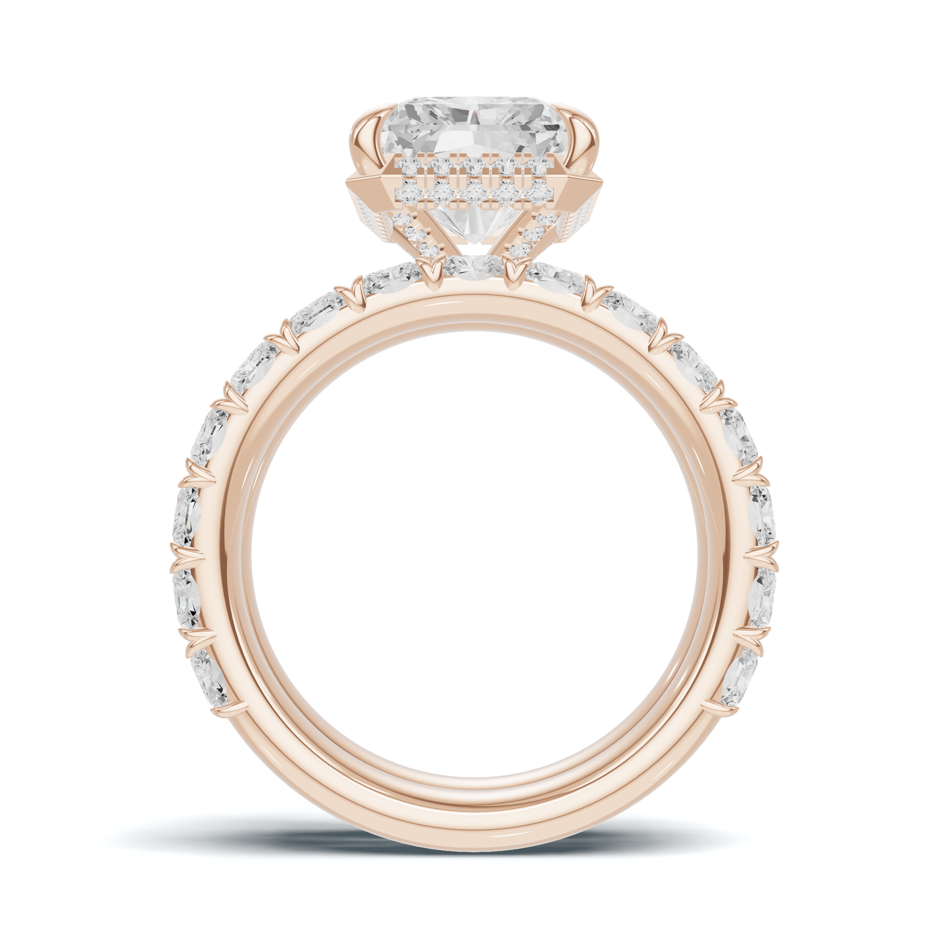 Double Band Stack Ring