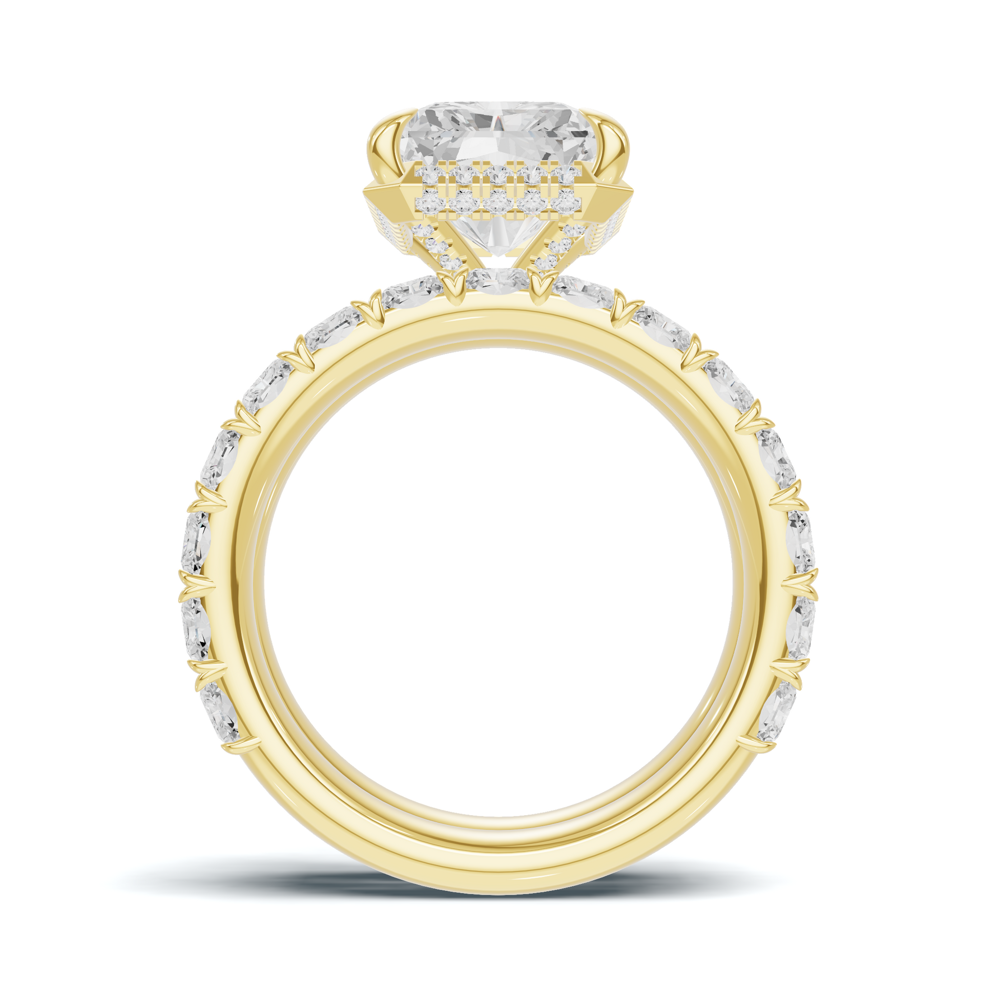 Double Band Stack Ring