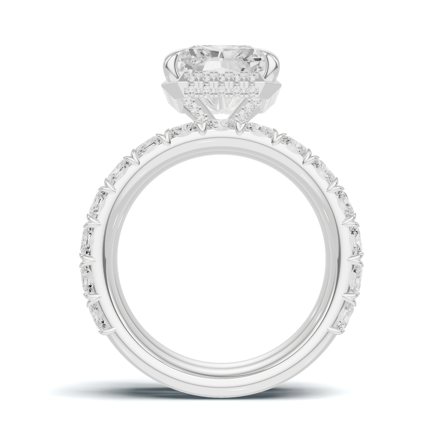 Double Band Stack Ring