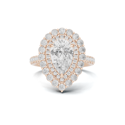 Double Halo Ring
