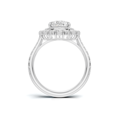 Double Halo Ring