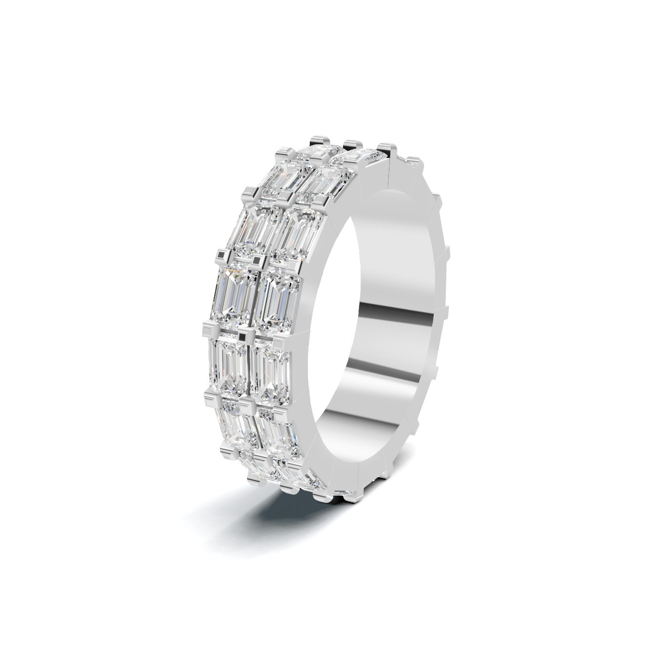 Double Row Eternity Ring