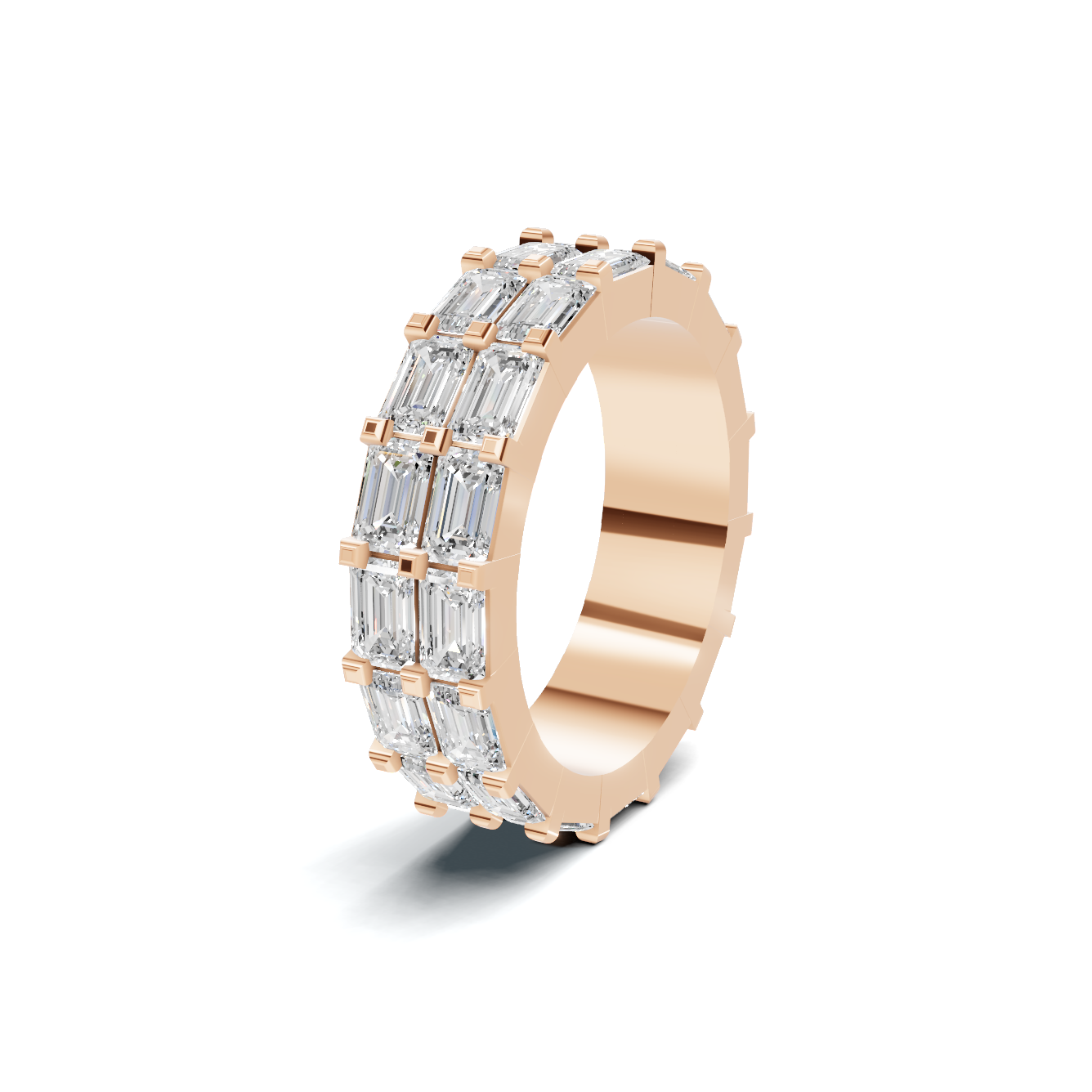 Double Row Eternity Ring