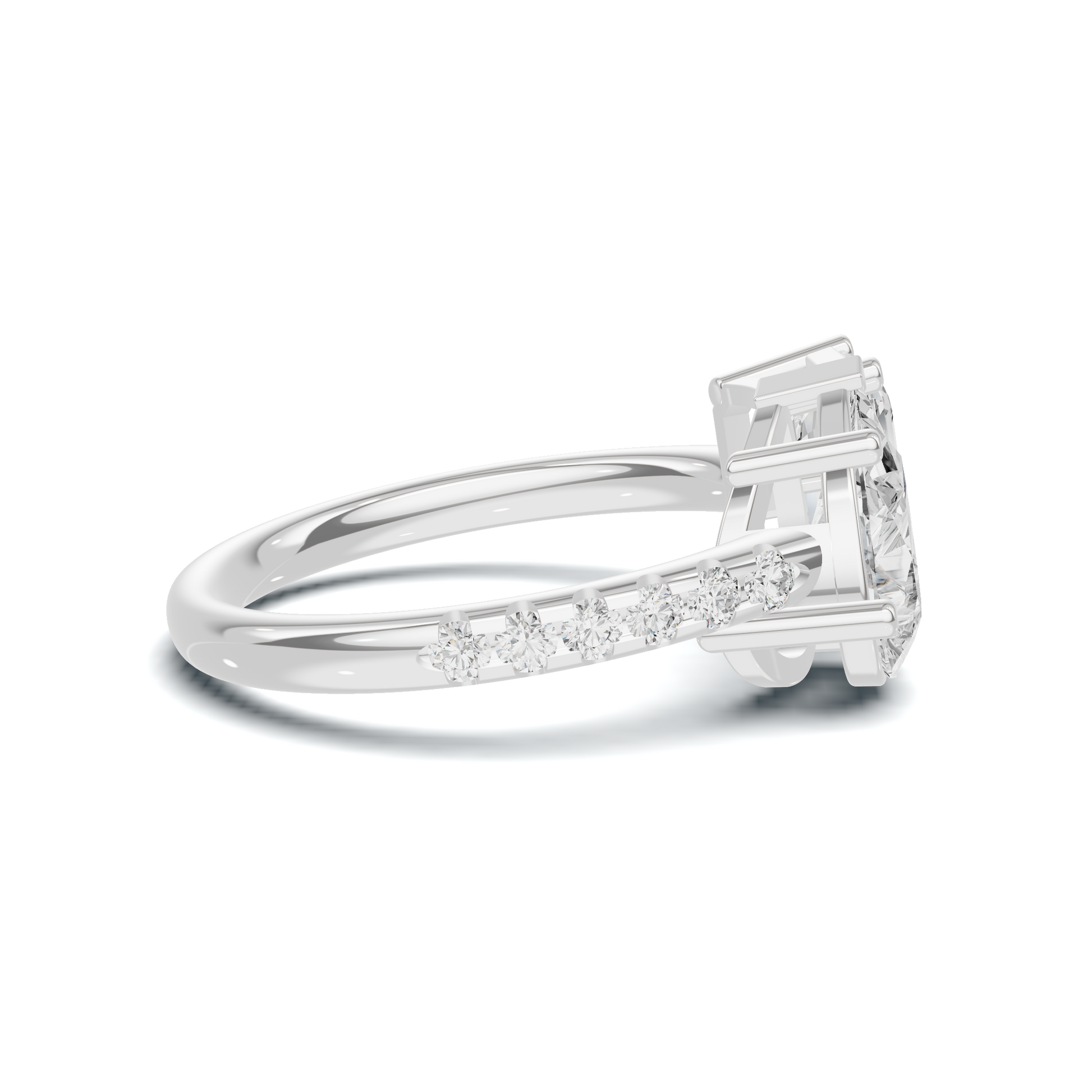 Dual Accent Statement Ring