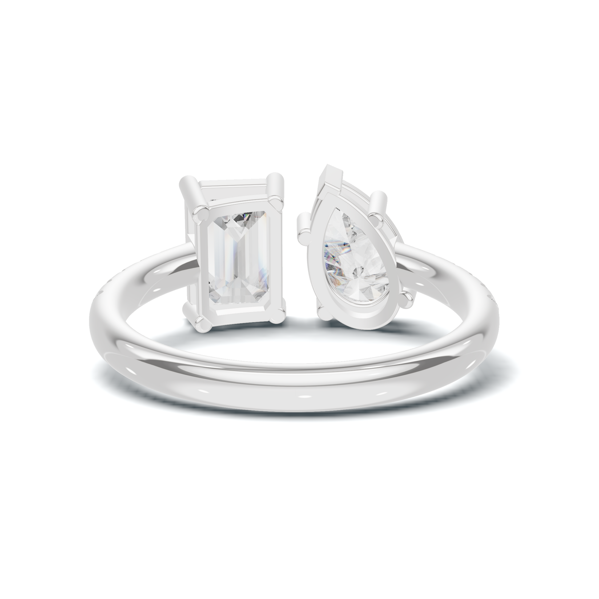 Dual Accent Statement Ring