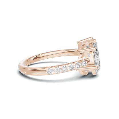 Dual Accent Statement Ring