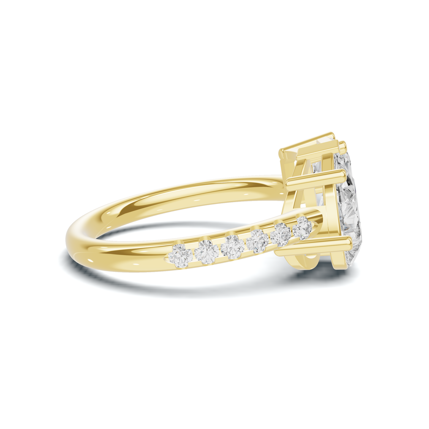 Dual Accent Statement Ring