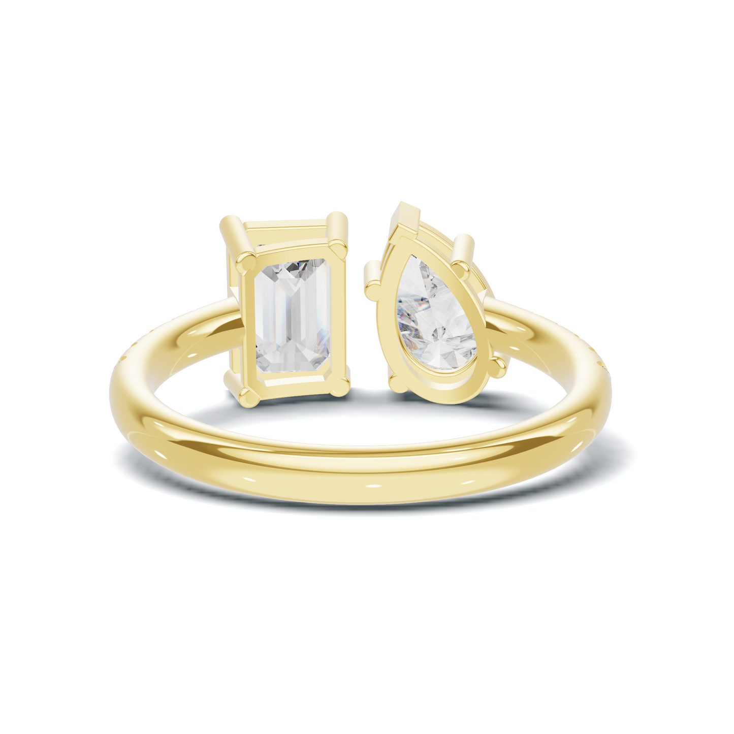 Dual Accent Statement Ring