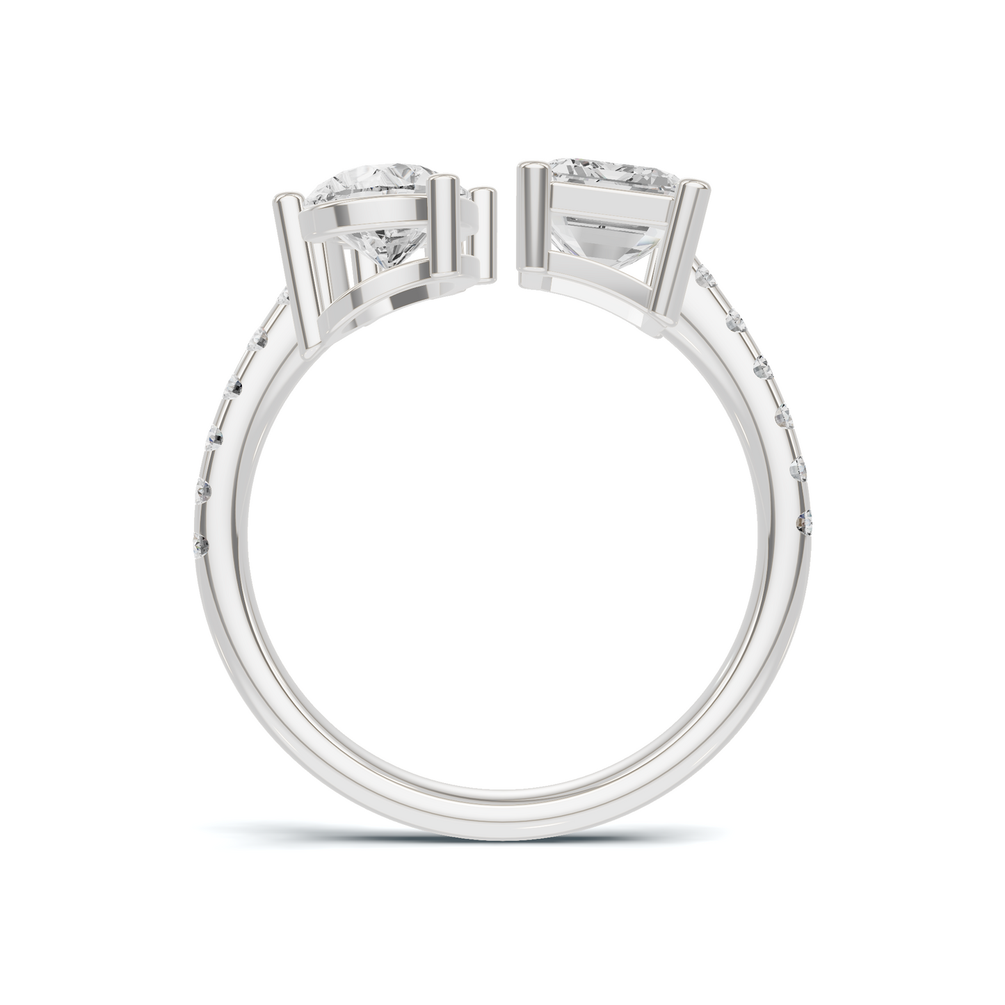 Dual Accent Statement Ring