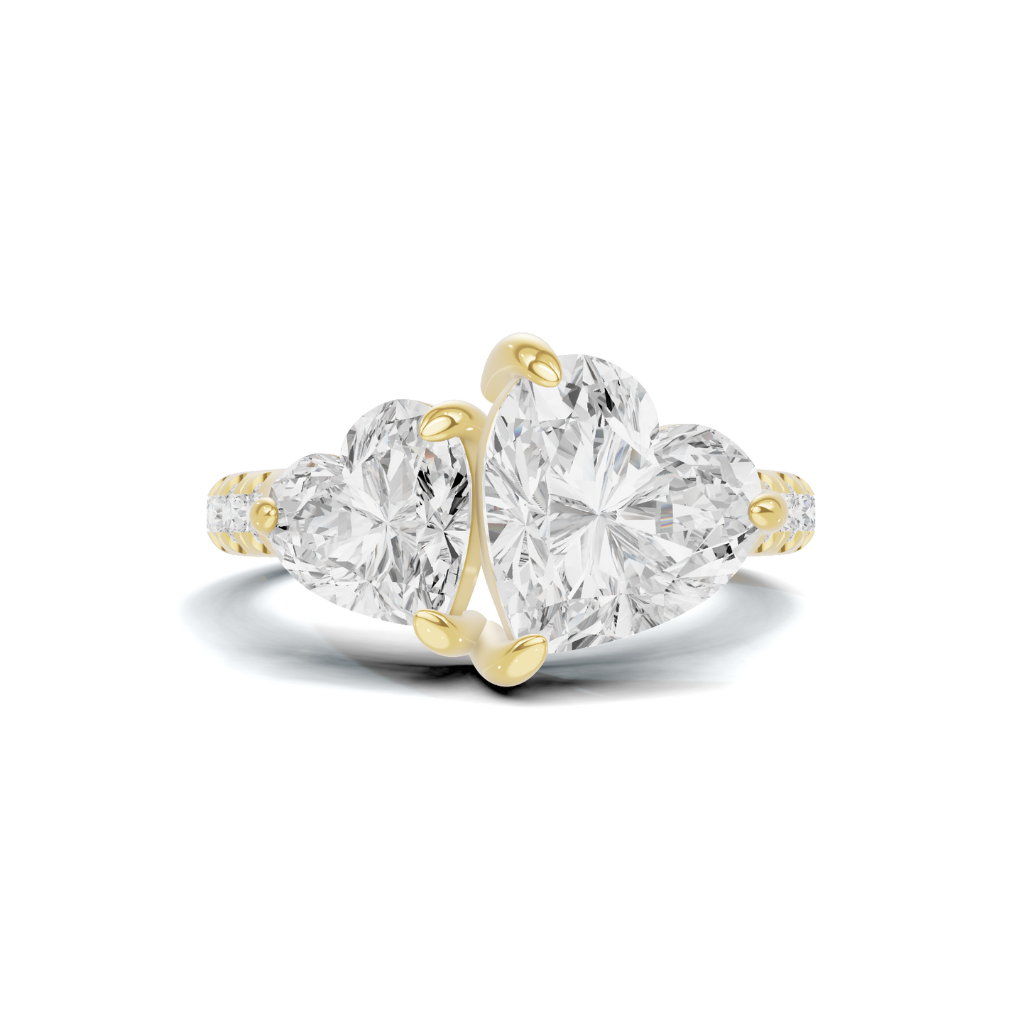 Dual Heart Statement Ring