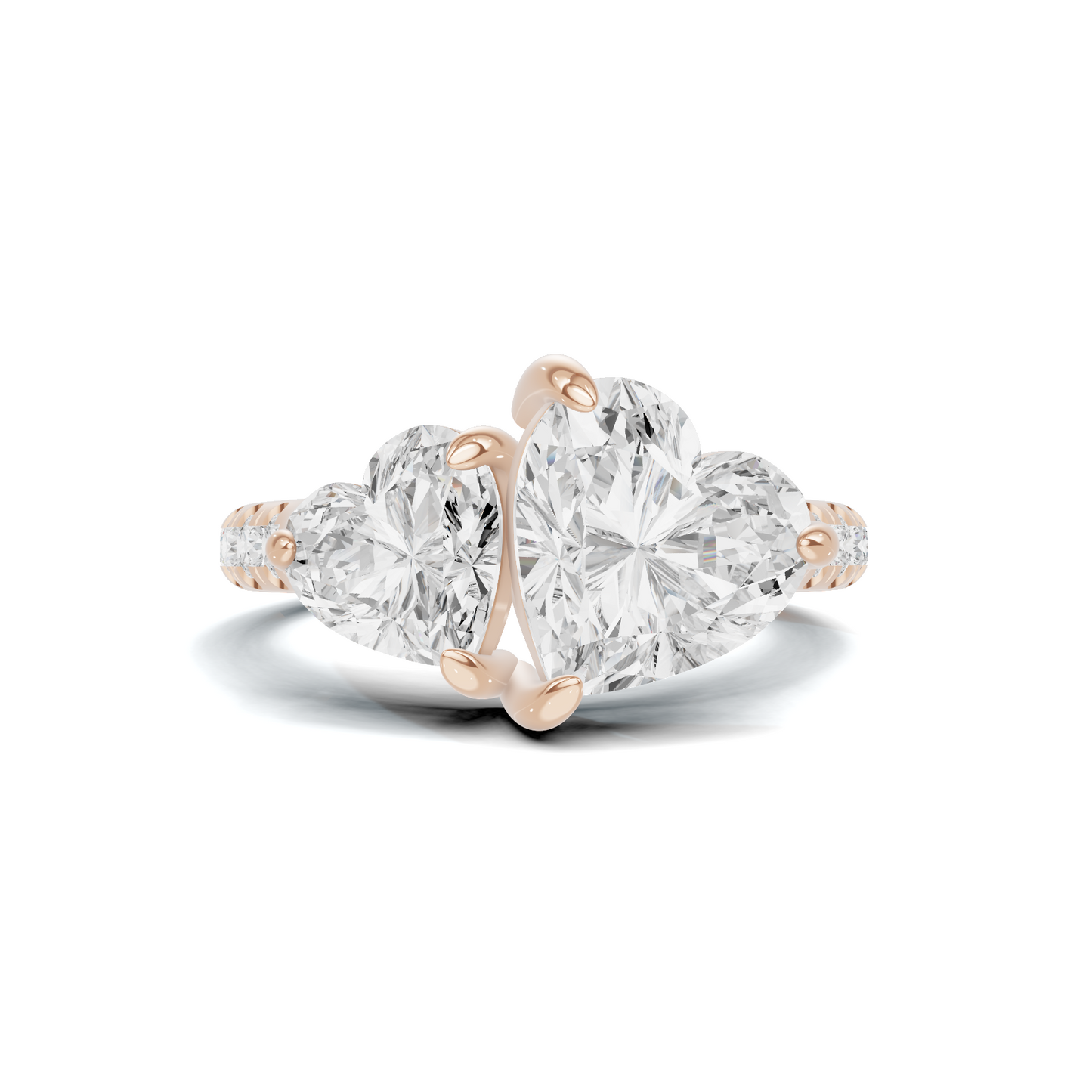 Dual Heart Statement Ring