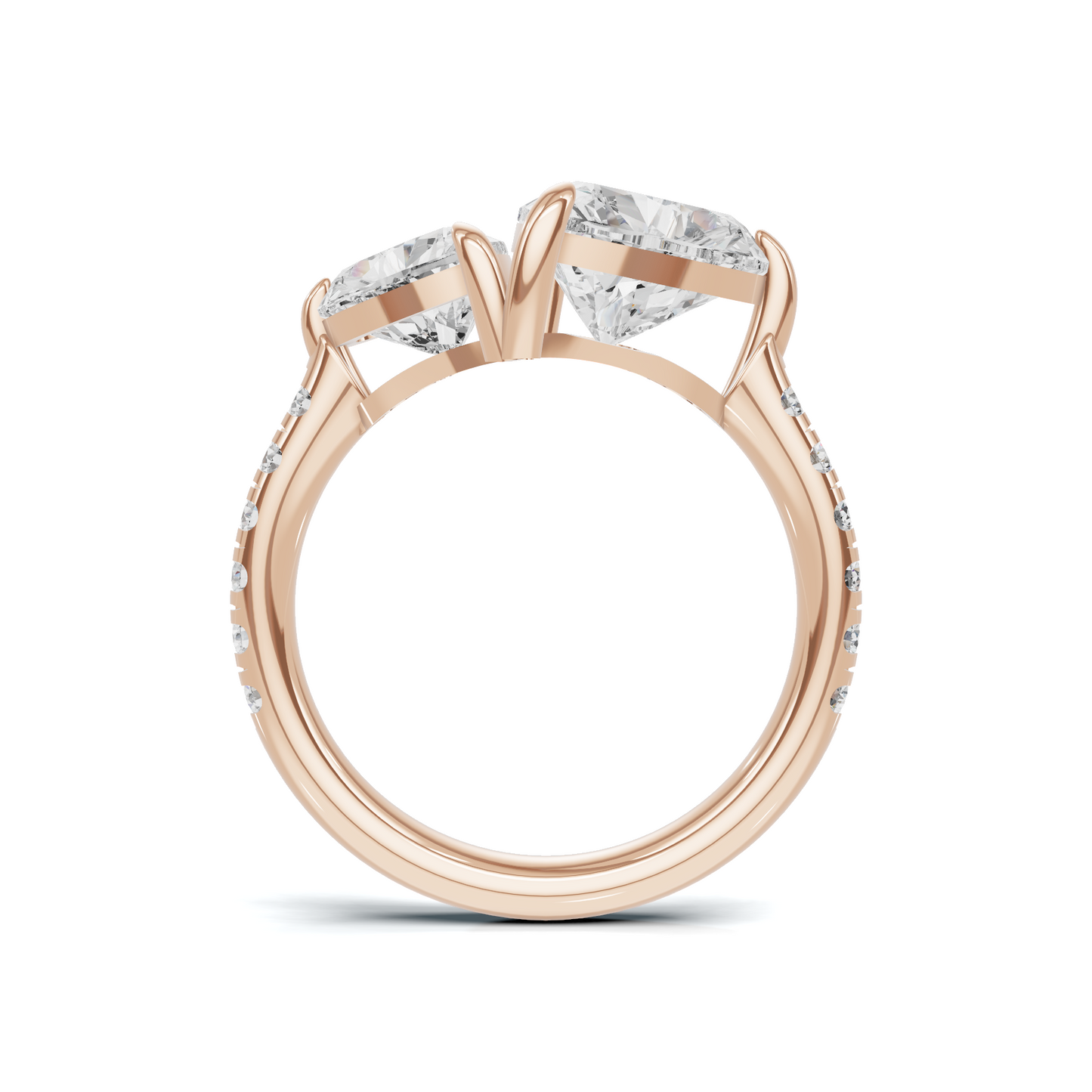 Dual Heart Statement Ring