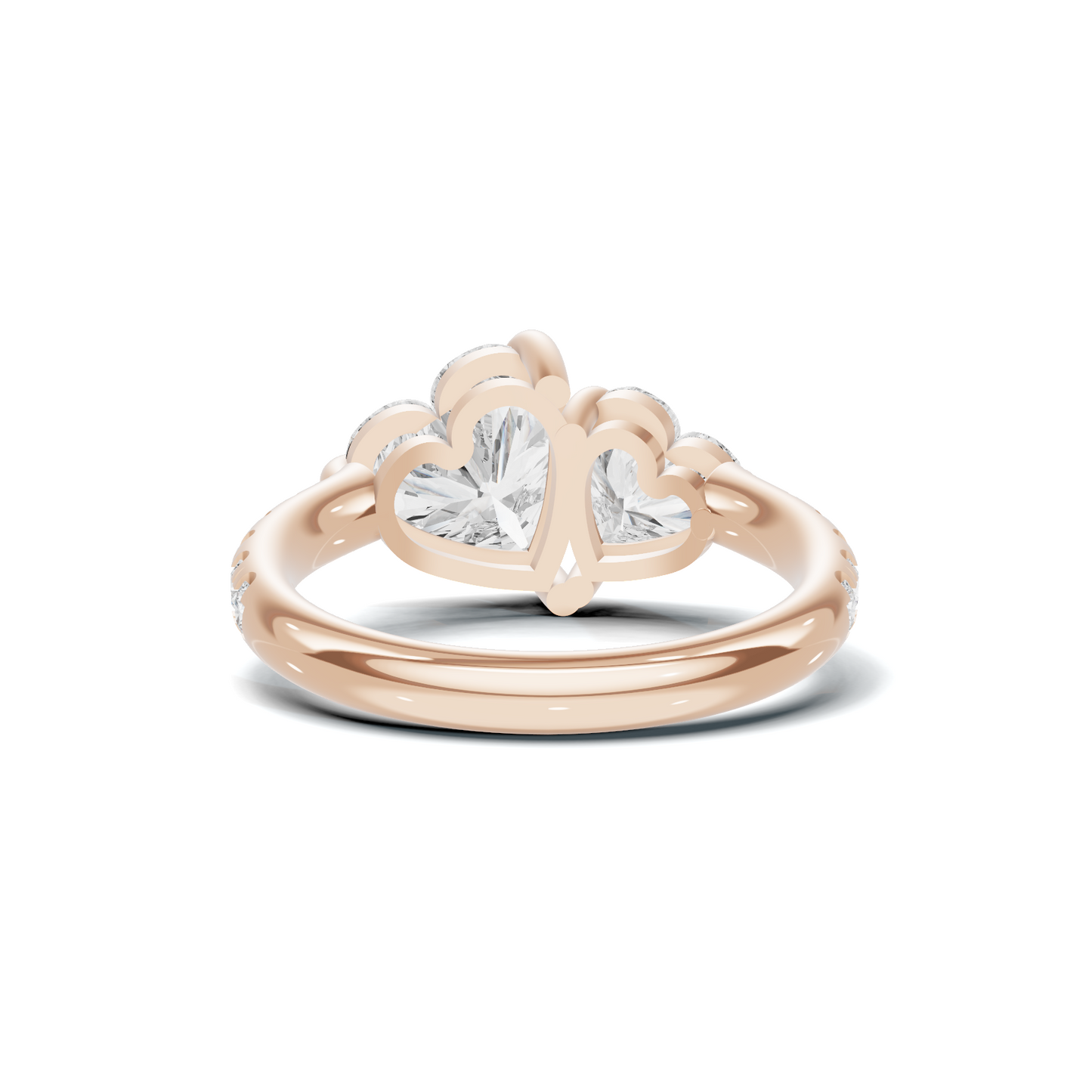 Dual Heart Statement Ring