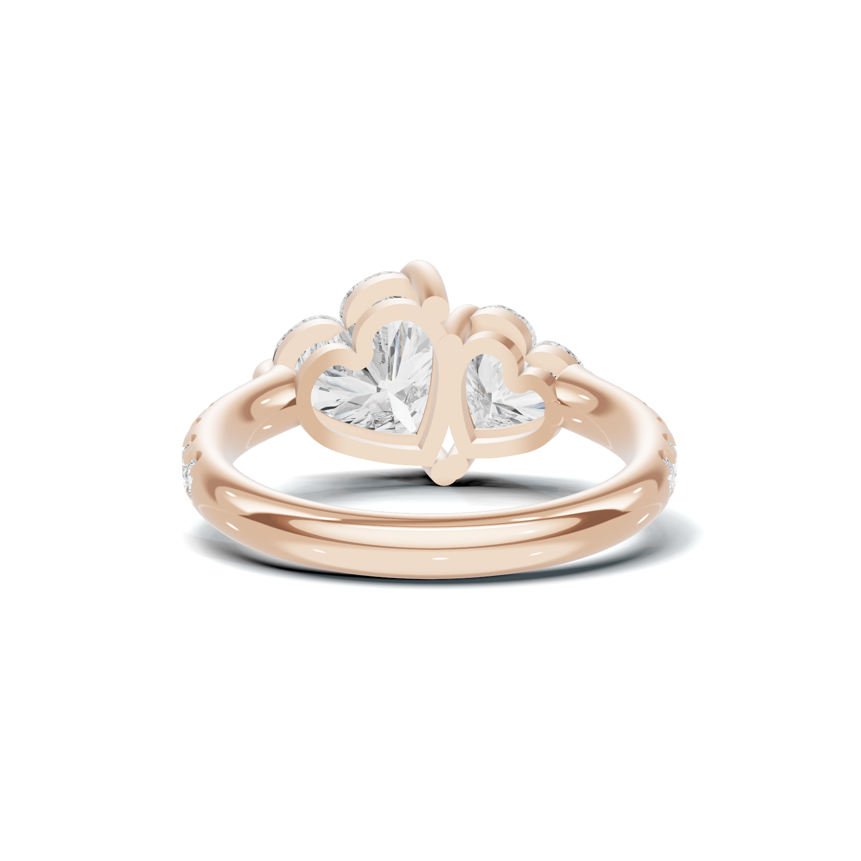 Dual Heart Statement Ring