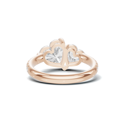 Dual Heart Statement Ring