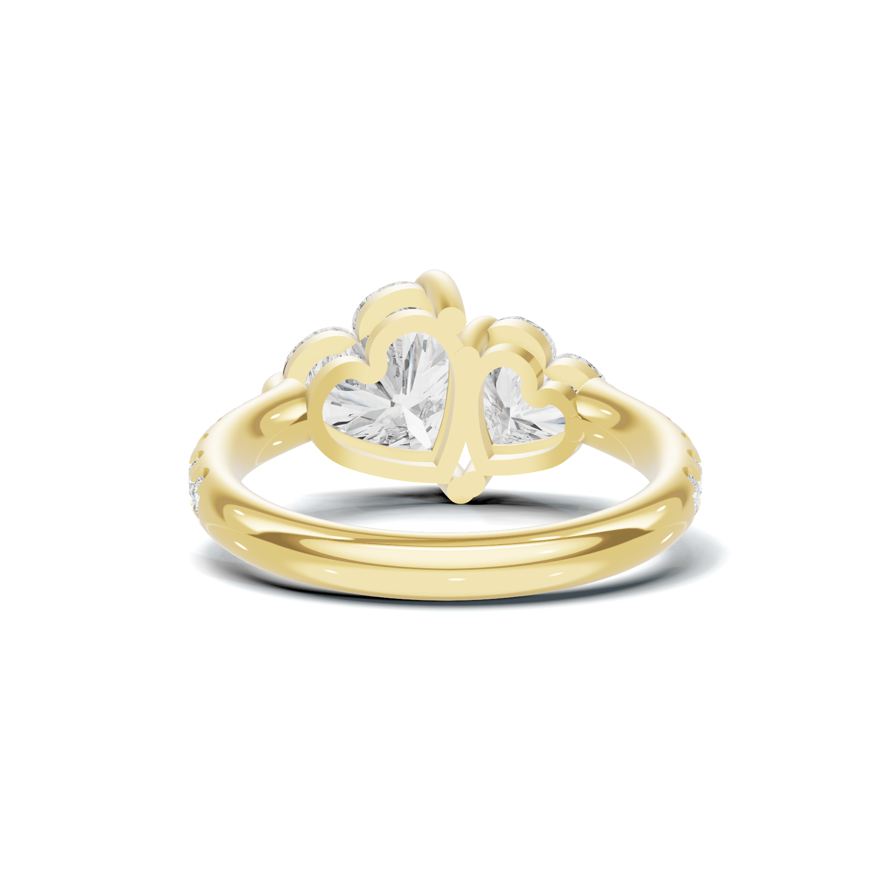 Dual Heart Statement Ring