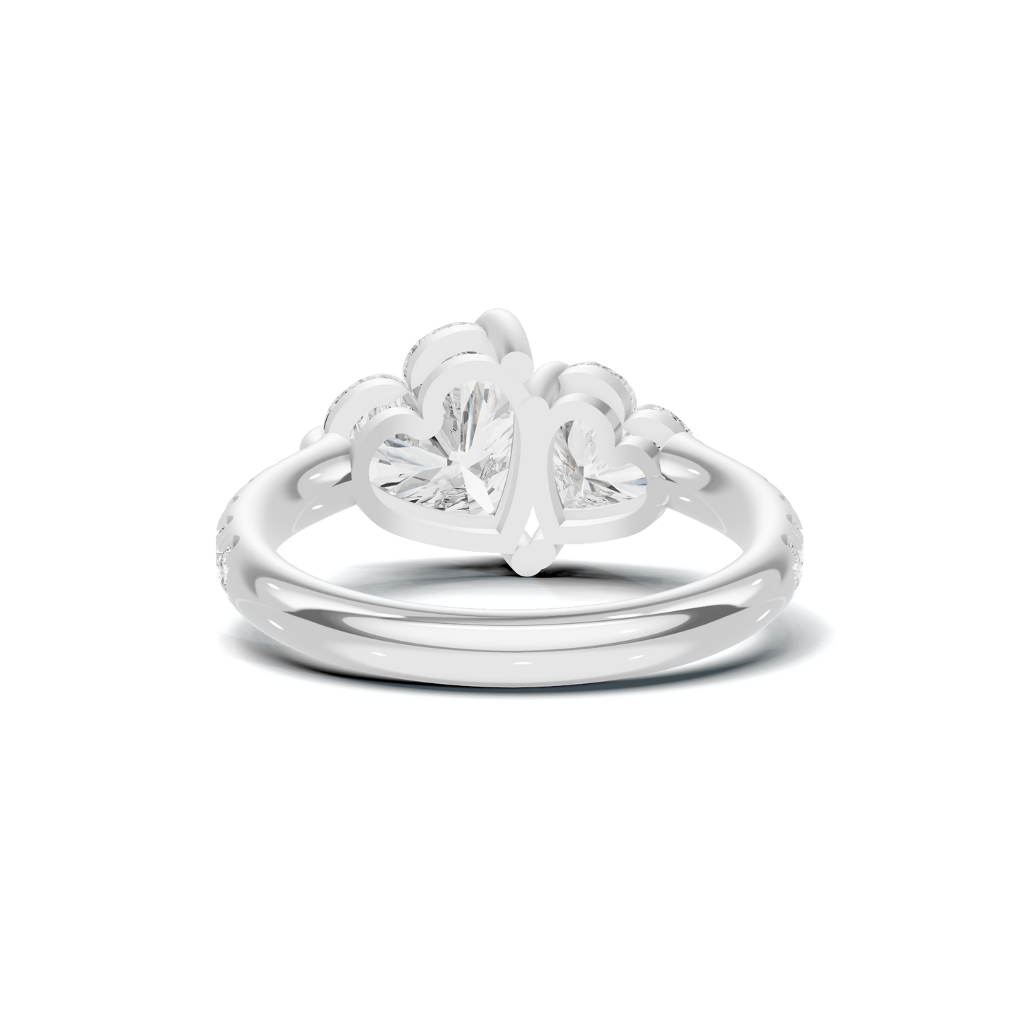 Dual Heart Statement Ring