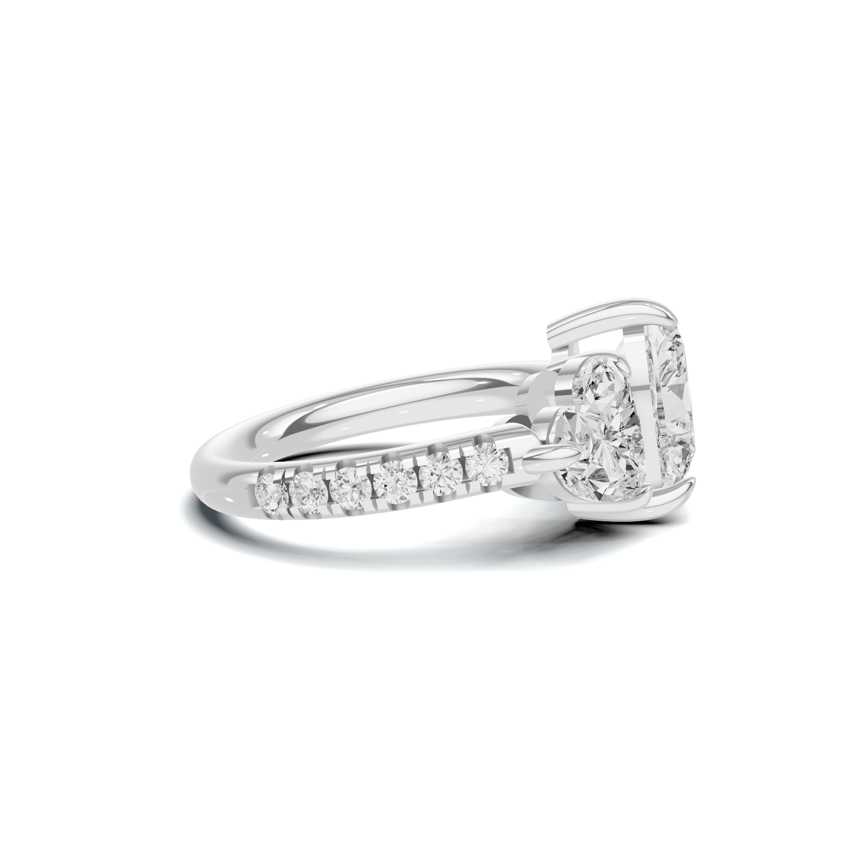 Dual Heart Statement Ring