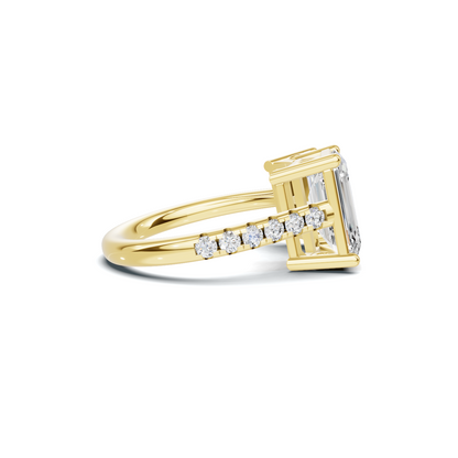 Dual Stone Open Ring
