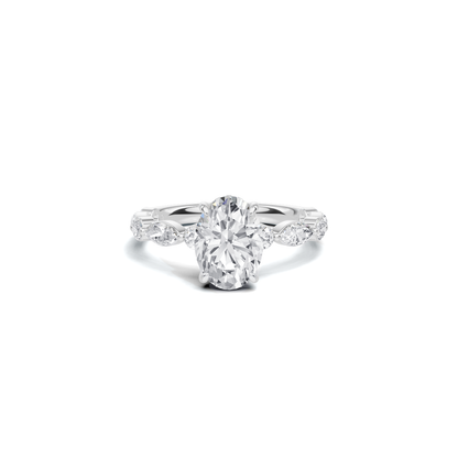 Elegant Accented Band Ring