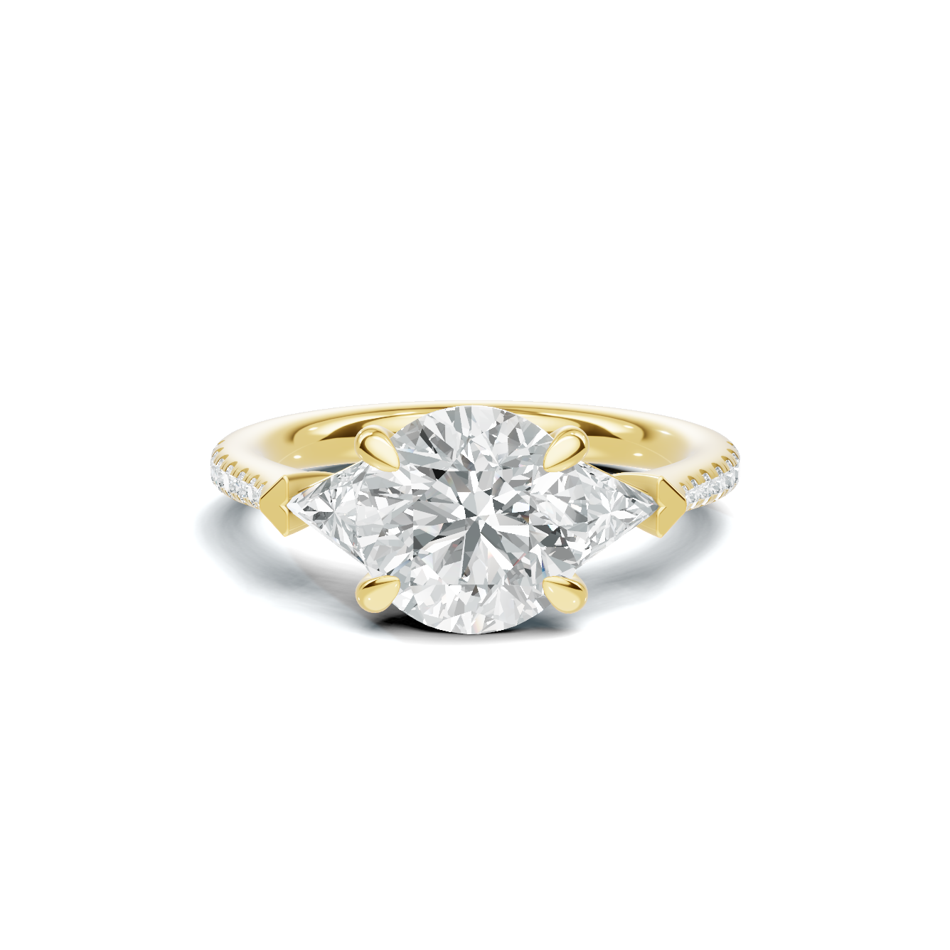 Elegant Accented Statement Ring