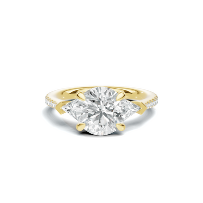 Elegant Accented Statement Ring