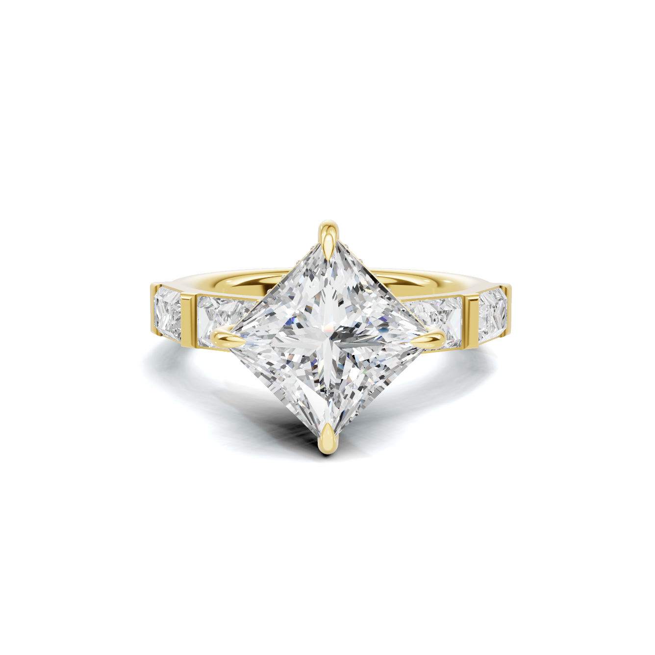 Elegant Baguette Ring
