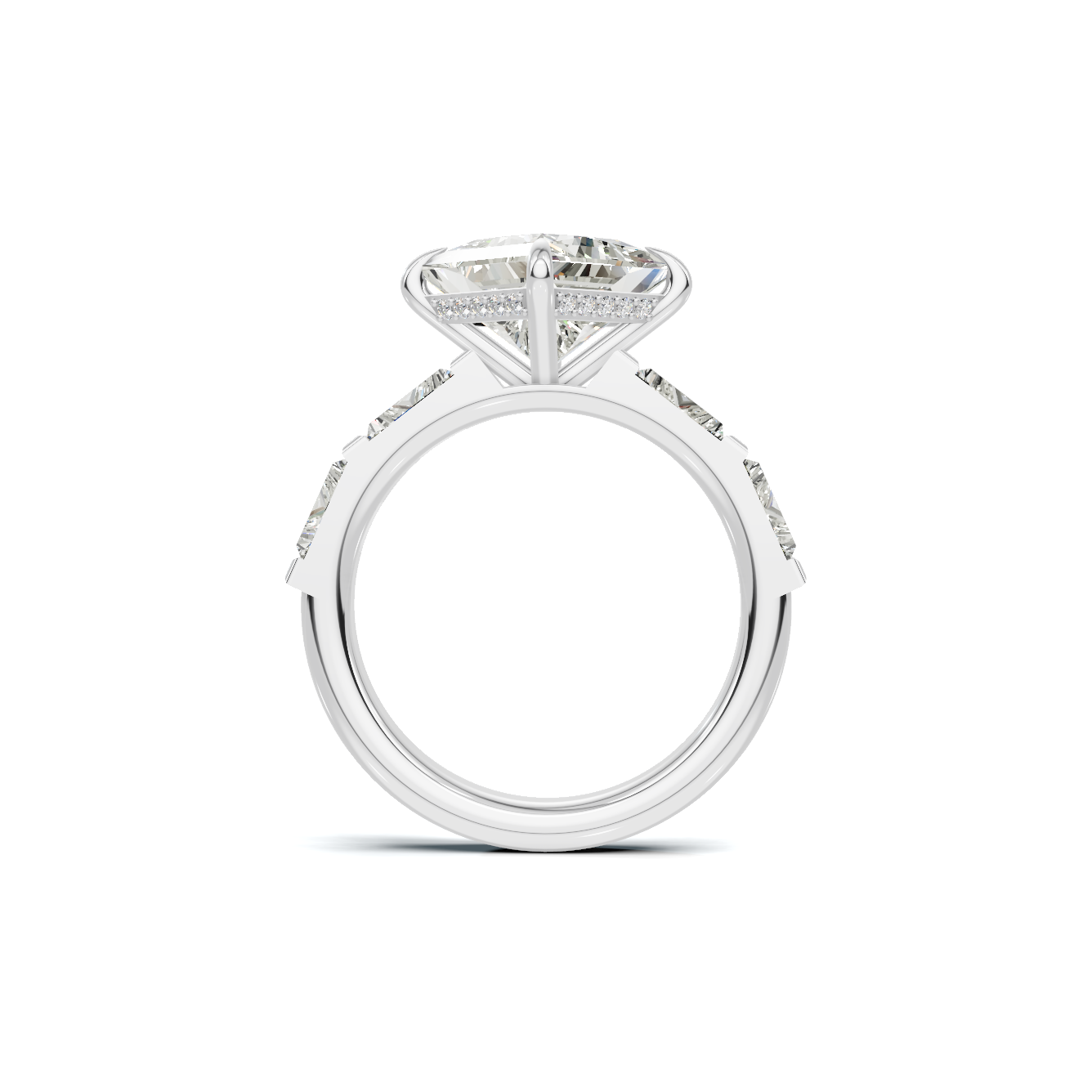 Elegant Baguette Ring