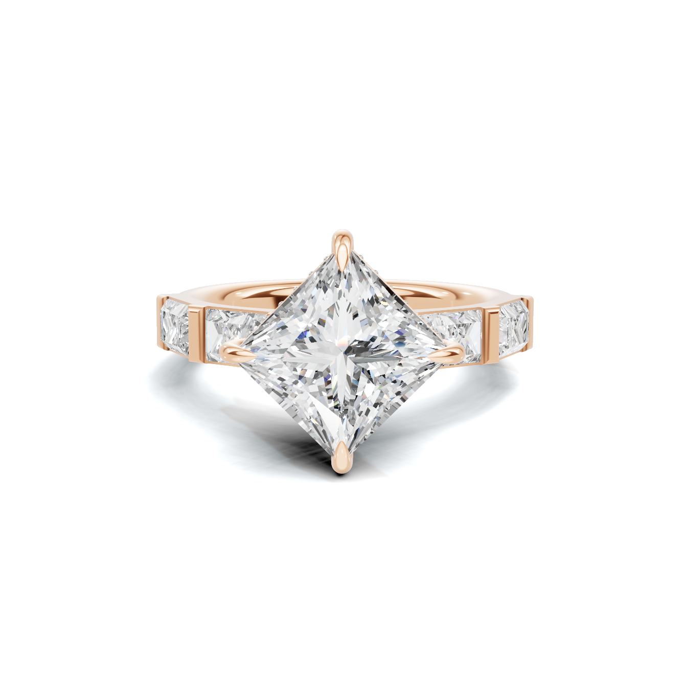 Elegant Baguette Ring