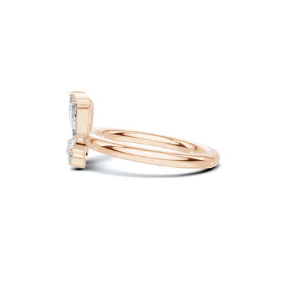 Elegant Butterfly Motif Ring