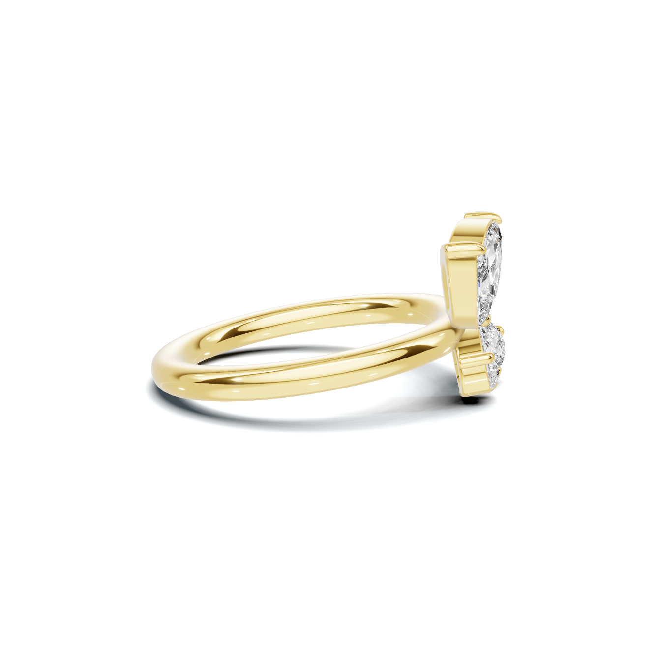Elegant Butterfly Motif Ring