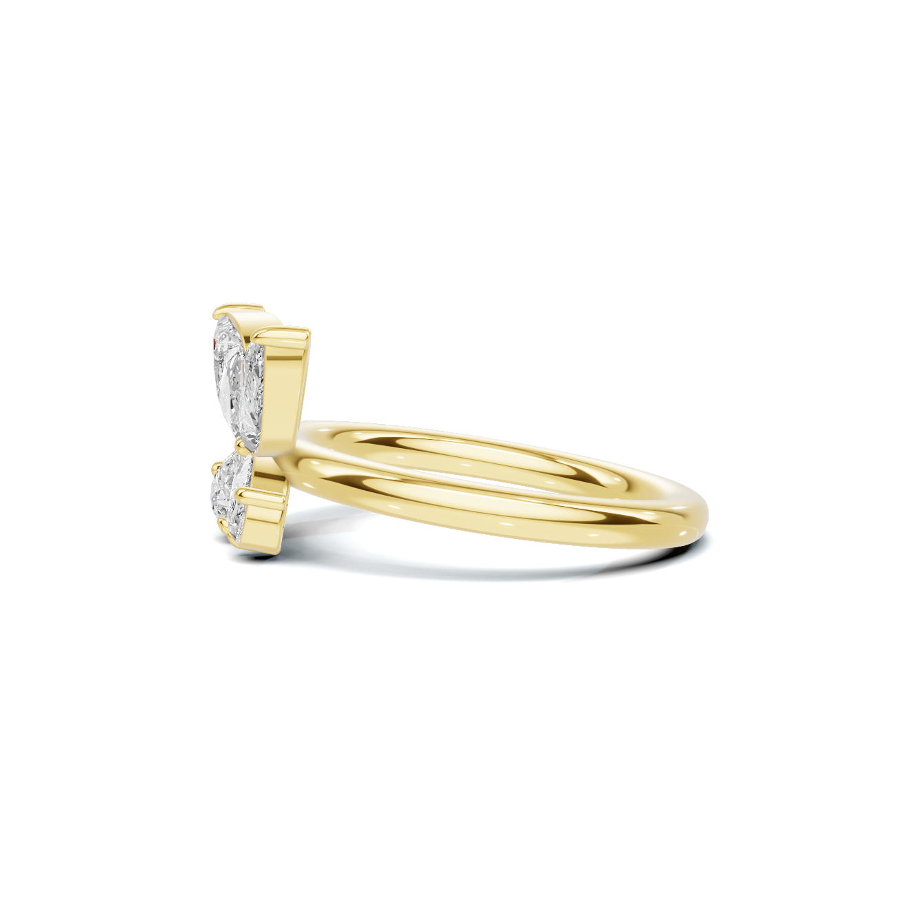 Elegant Butterfly Motif Ring