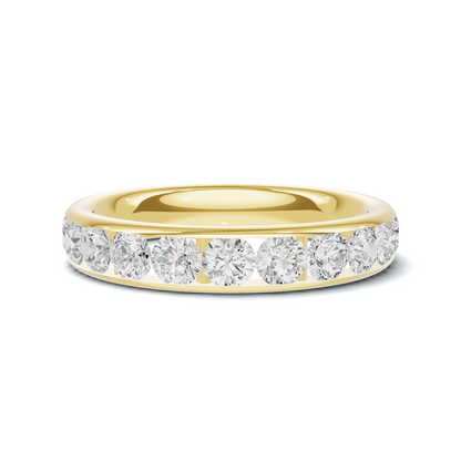 Elegant Channel Set Ring
