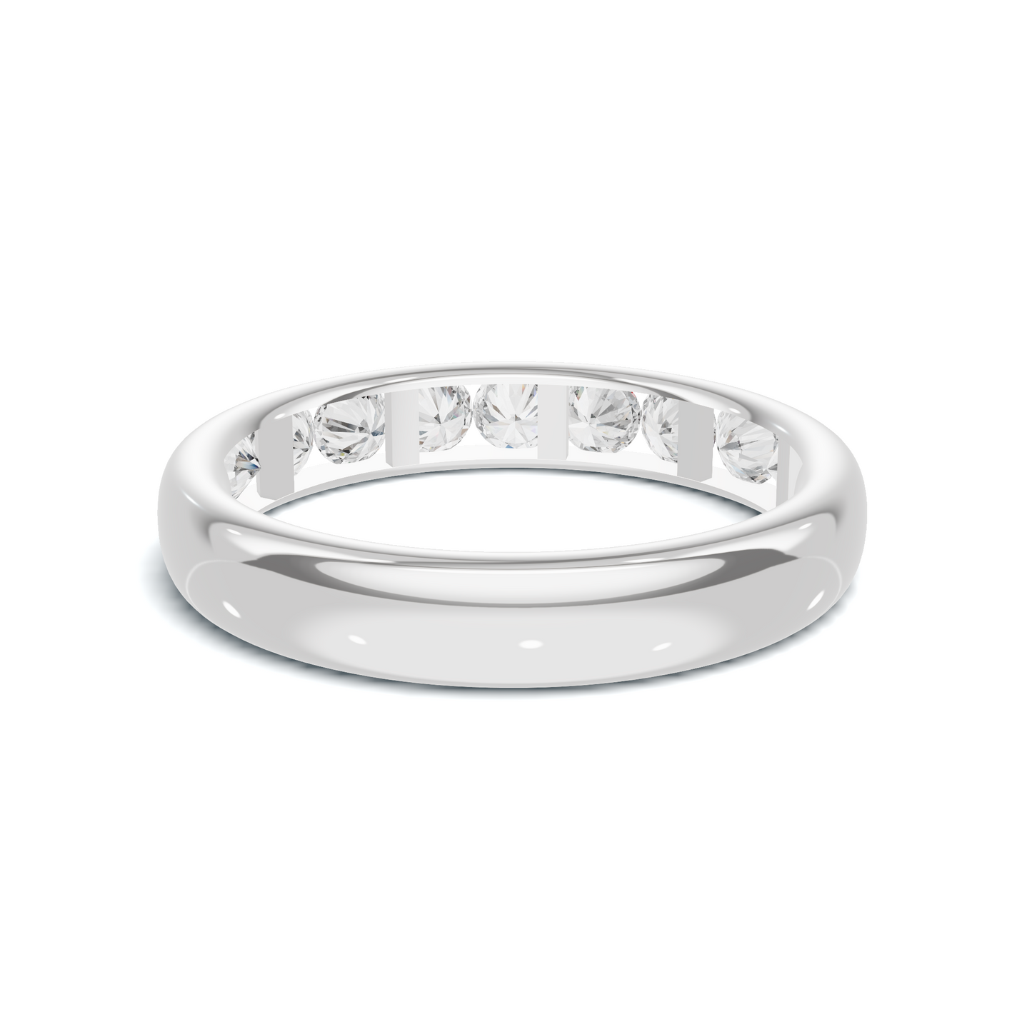 Elegant Channel Set Ring