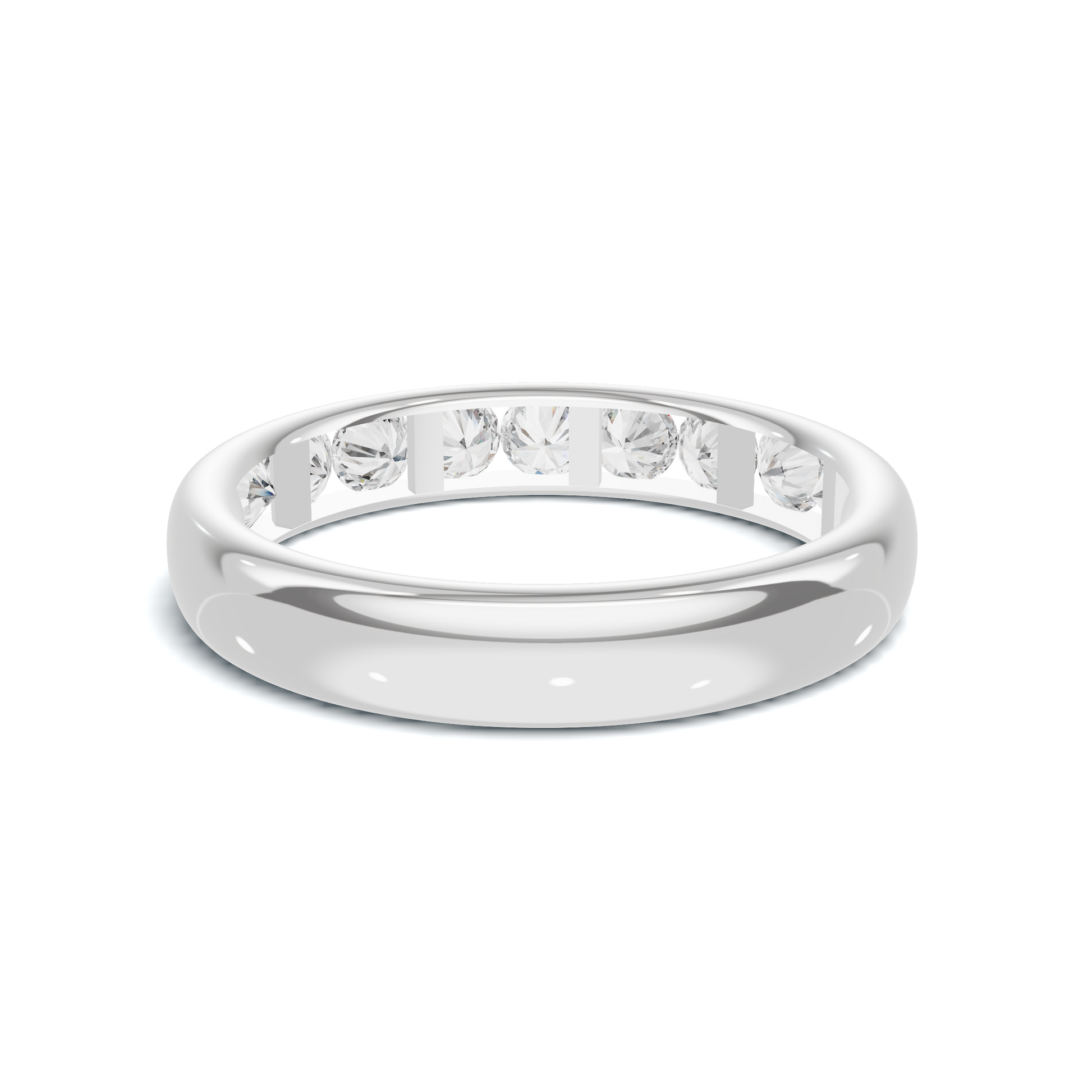 Elegant Channel Set Ring