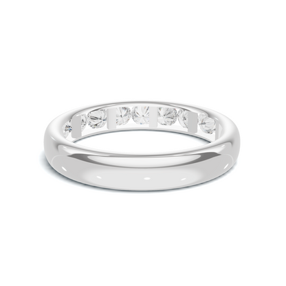 Elegant Channel Set Ring