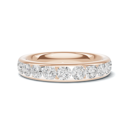 Elegant Channel Set Ring