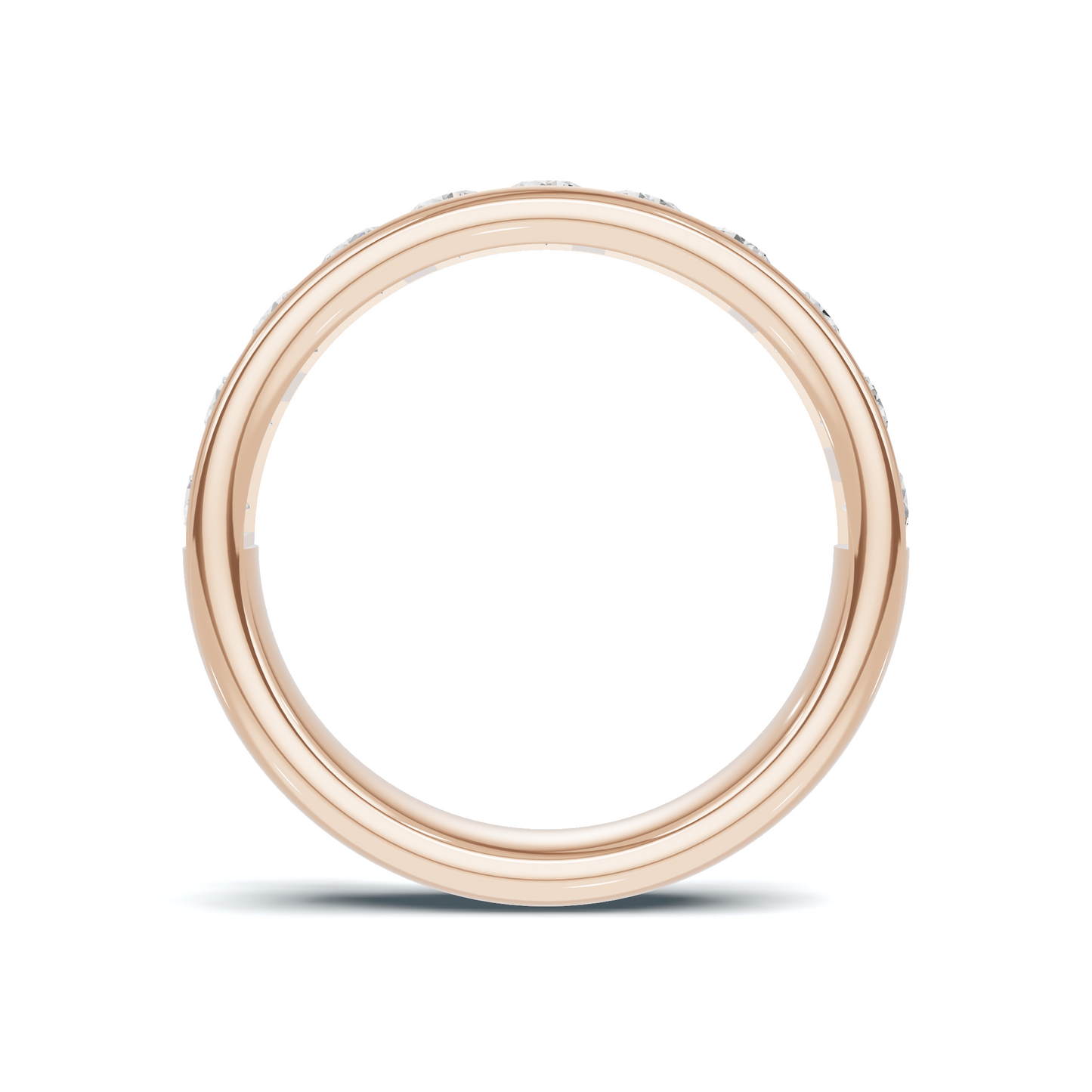 Elegant Channel Set Ring