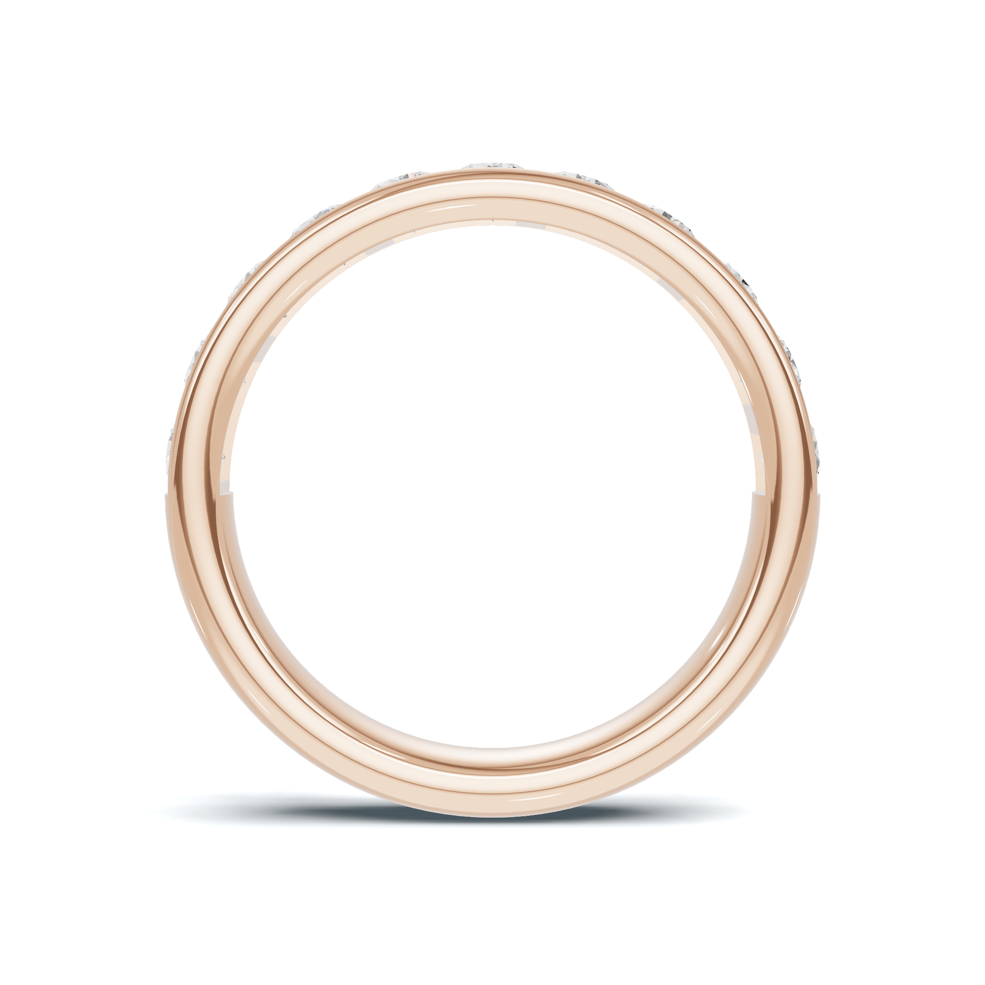 Elegant Channel Set Ring