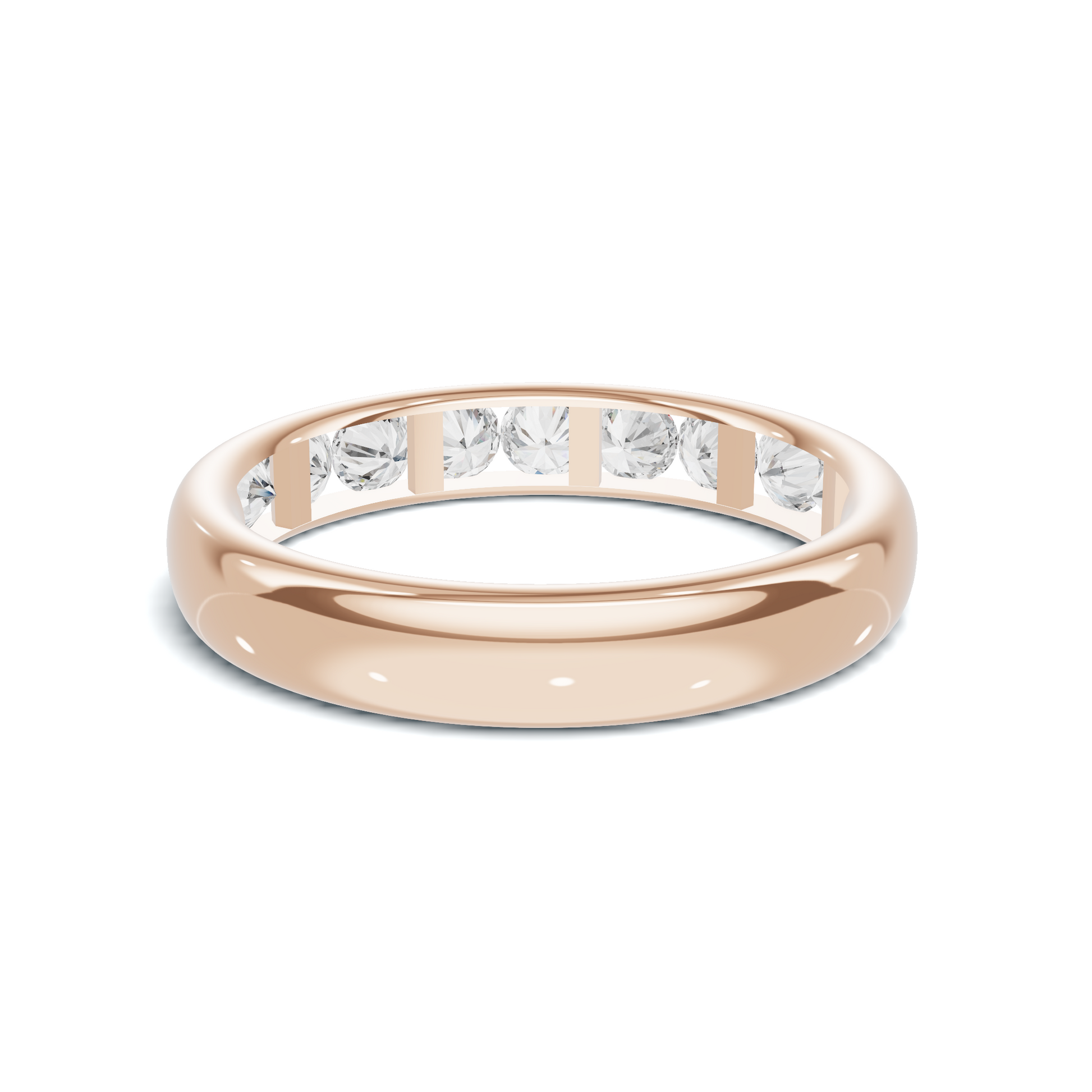 Elegant Channel Set Ring