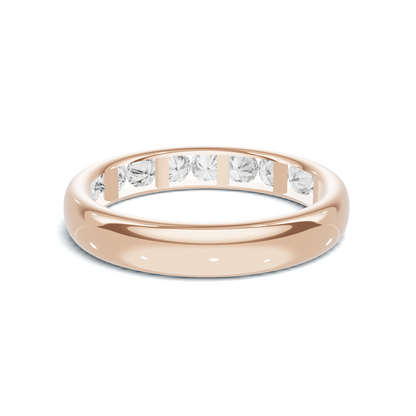 Elegant Channel Set Ring