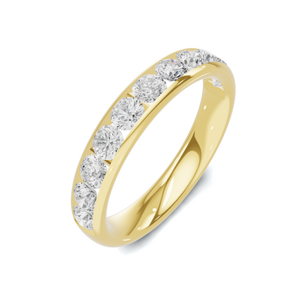 Elegant Channel Set Ring