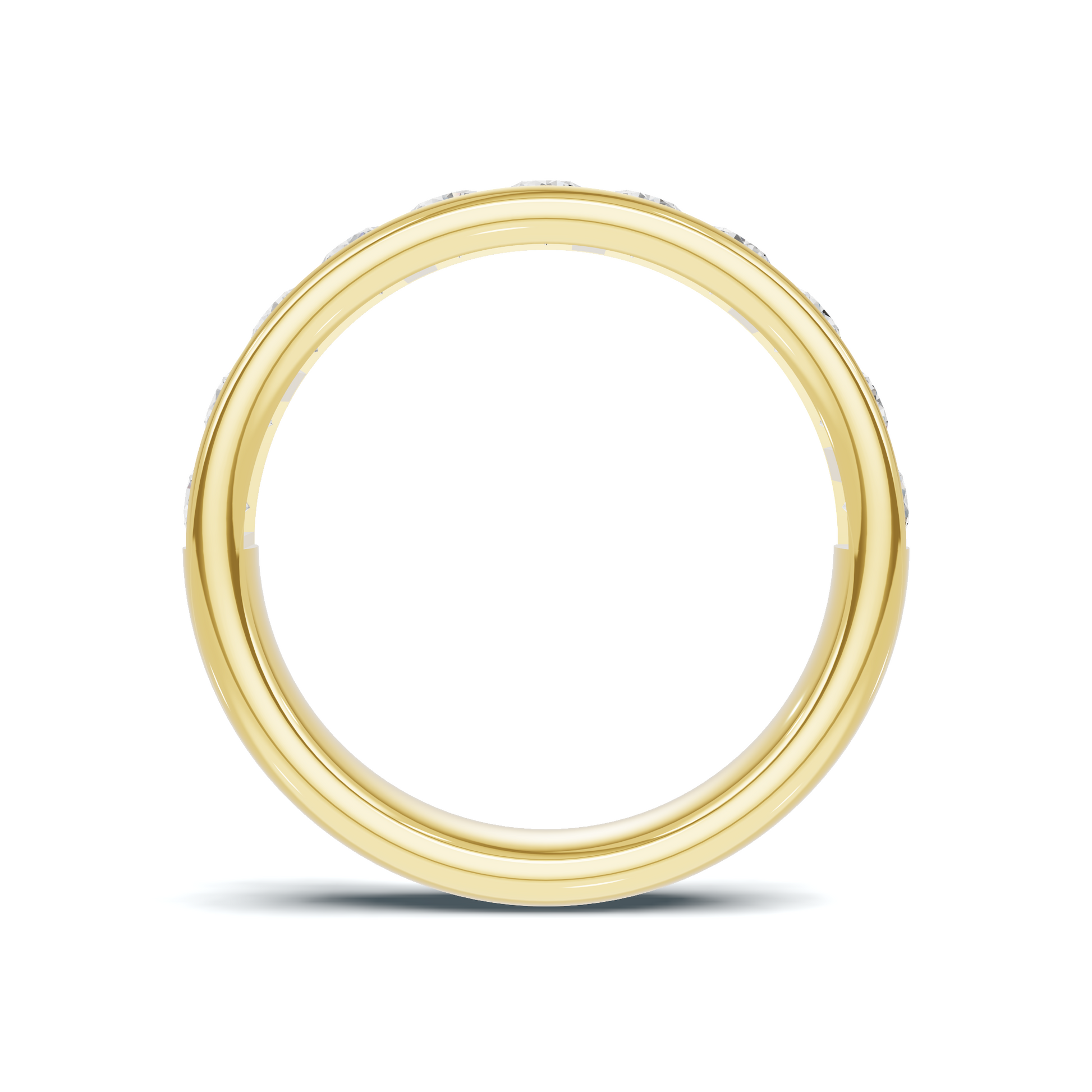 Elegant Channel Set Ring