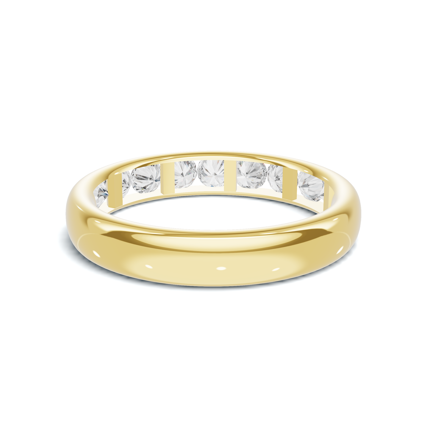 Elegant Channel Set Ring