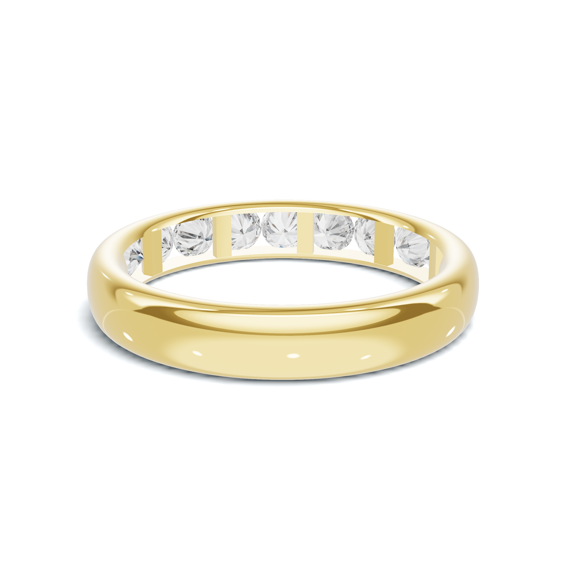 Elegant Channel Set Ring