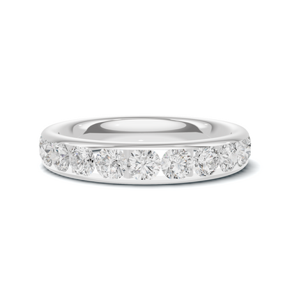 Elegant Channel Set Ring